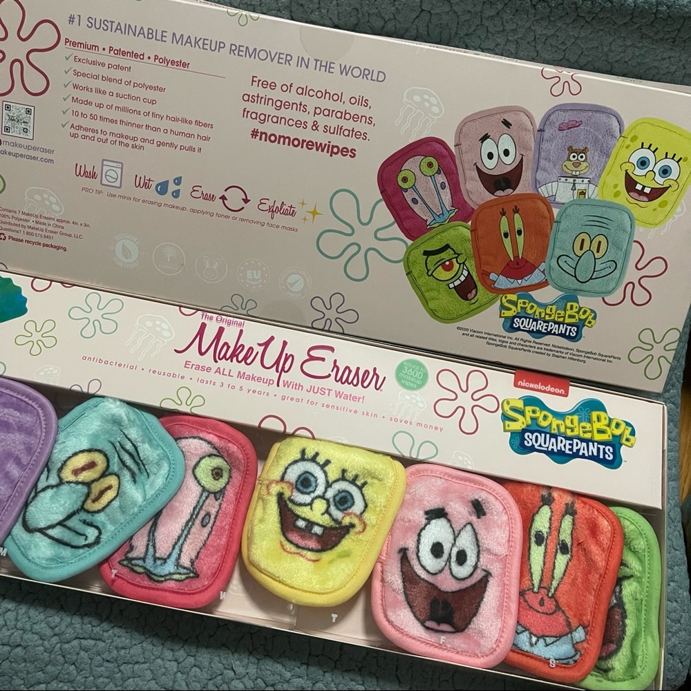 The Original MakeUp Eraser SpongeBob Squarepants Edition